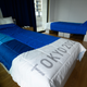Recyclable cardboard beds and mattresses at the Tokyo Athletes Village